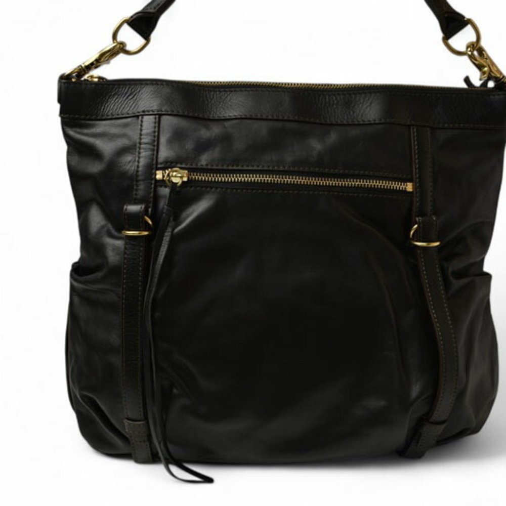RABEANCO Editor's Bag with Strap, Soft Leather, 183971 - Picture 6 of 10